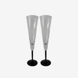 The Black Swan Champagne Flute Set